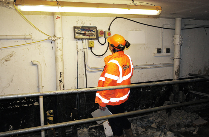 Sludge pump cleaning