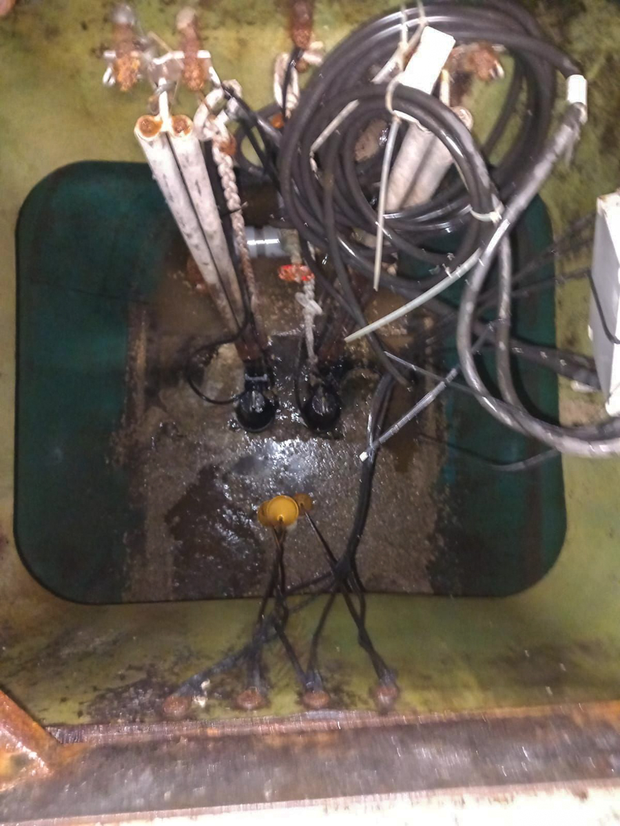 Effluent pump servicing